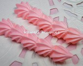 Sweets Deco  Pink Long  Whipped Cream Dollop Decoden 4 pieces