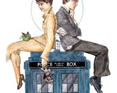 Run You Clever Boy and Remember - Doctor Who Original Painting
