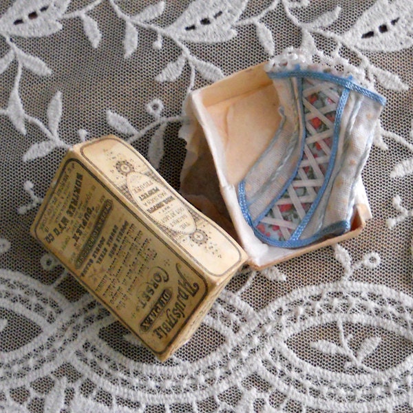 1/12 Scale Miniature Victorian Ladies Corset