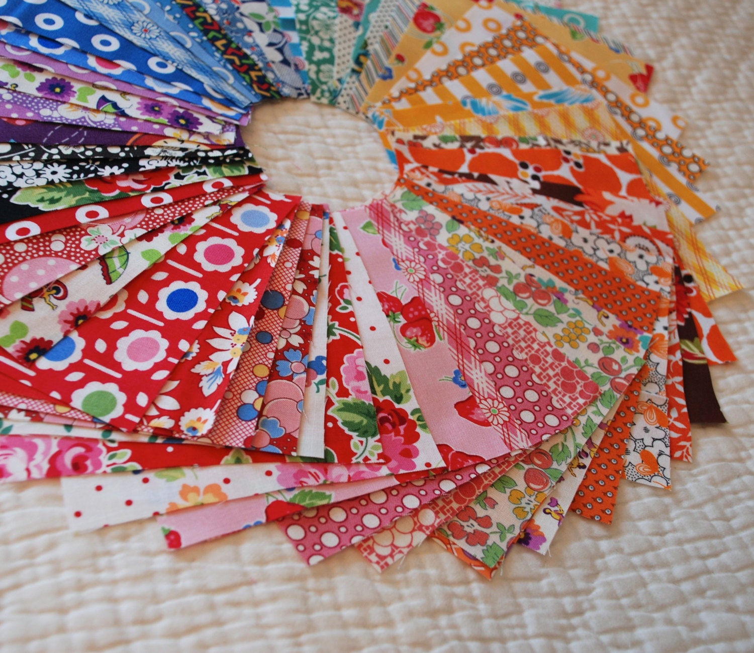 5 INCH CHARM PACK, 1940s Reproduction Prints