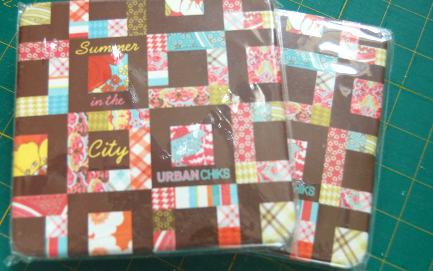 One of Moda's TinBox Sampler Series  Summer in the City collection, by Urban Chiks.