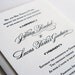 Letterpress Wedding Invitations - Savanah