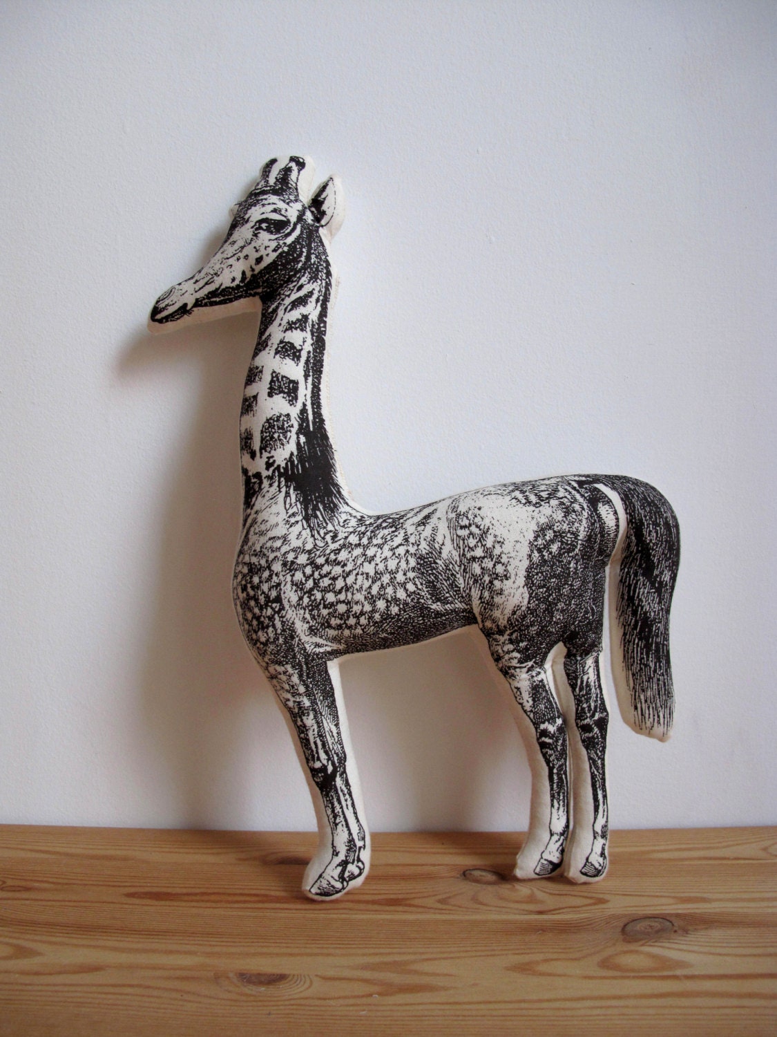 SALE - Plush Giraffe/Horse Pillow