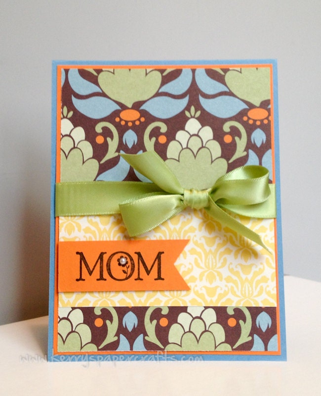 MOM Mother's Day Birthday Greeting Card
