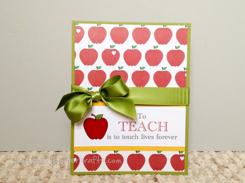 Teacher Greeting Card