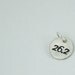 26.2 Marathon Charm Sterling Silver