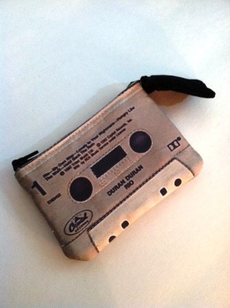 Duran Duran Rio 80s Retro Mini Cassette Tape Clutch