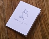 F%ck You. And Your Cat. - Handmade Card