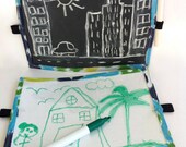 Double-Duty Art Mat, Travel Activity for Kids, Kids Travel Game