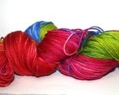 NEW--70 merino/20 cashmere/10 nylon, 410 yards...pan's melody...ikat