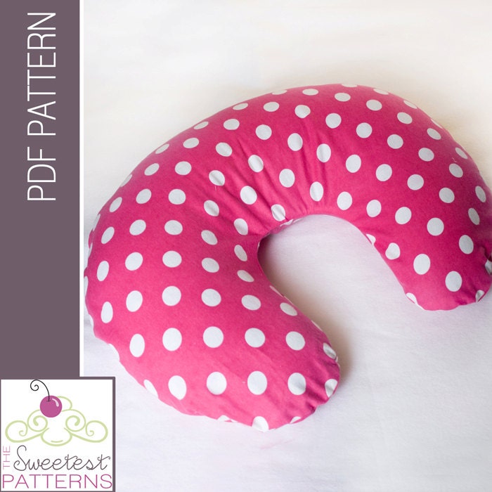Nursing Pillow Slipcover PDF Sewing Pattern /Tutorial from The Sweetest Patterns - Instant Download Pattern