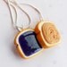 grape peanut butter and jelly best friend necklaces polymer clay bff necklaces