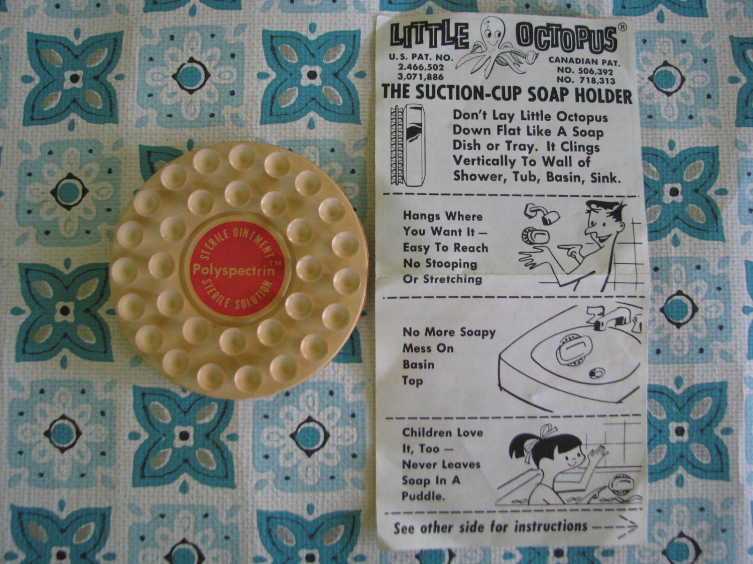 CUTE Vintage Little Octopus Suction Cup