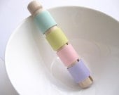 Washi Deco Tape Sampler Stack- Sweet Pastels  - Fab 4 yds