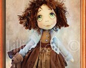 PRINT of Urchin Art Doll Childhood Collection Gemma