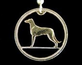 Cut Coin Jewelry - Ireland - Wolfhound - Earrings