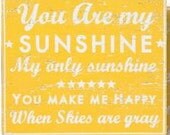 You Are My Sunshine "Fun Size" 9 x 10