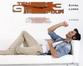 Outnumbered VI Modern Wall Clock (Extra Large Rusted)