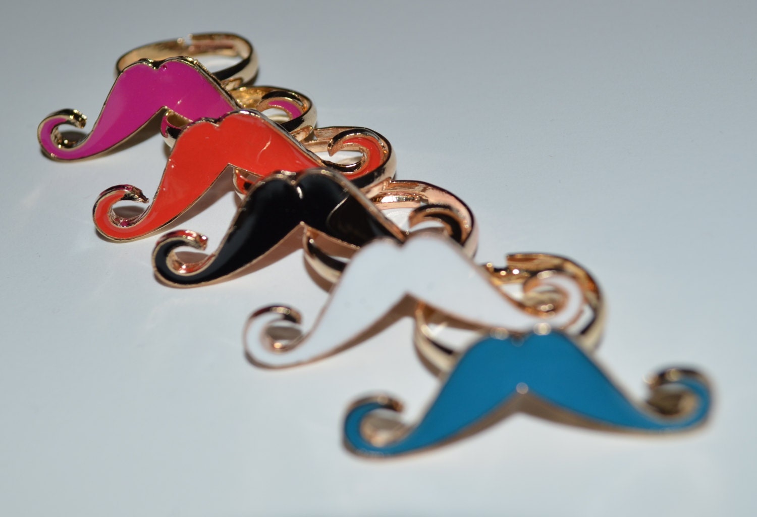 Adjustable Mustache Ring