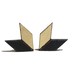 Pilot Studs - Gold & Black Earrings