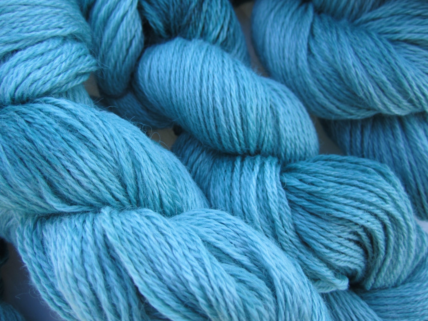My Pedro -Teal Suri Alpaca Fingering Weight Yarn