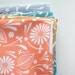 flora - fat quarter - coral