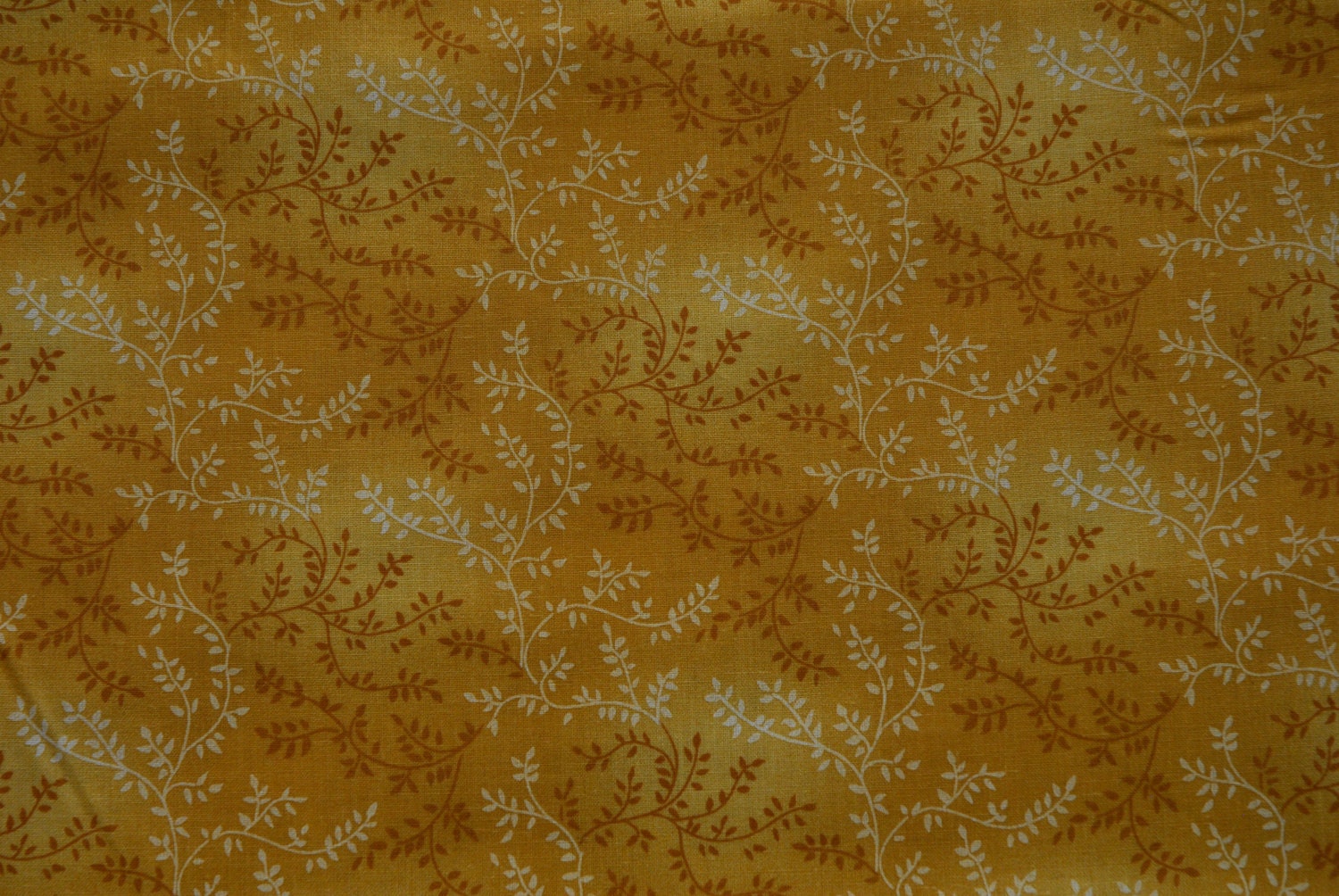 Yellow floral --- 60 inches wide