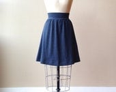Jersey Skirt Color Choice, Cotton Jersey, Aline, modern chic style- made to order