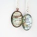 Custom Silver Pendant, Vintage Maps, Personalized Jewellery, Wedding Mother Bridesmaid