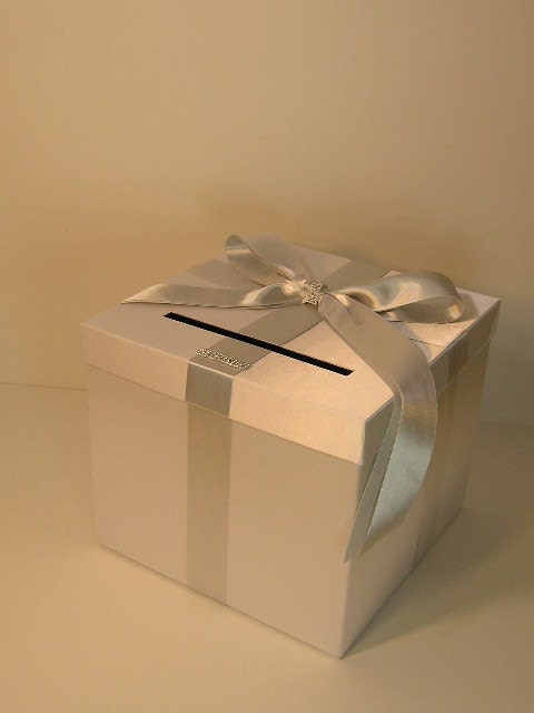 Wedding Card Box Gift Card Box Money Box  Holder--Customize in your color(10x10x9) --custom made