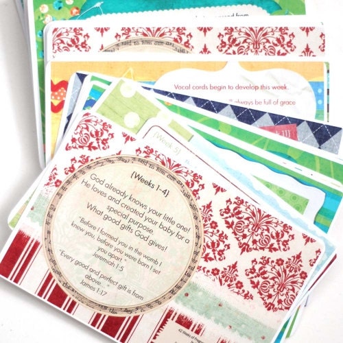 Pregnancy Prayer Cards