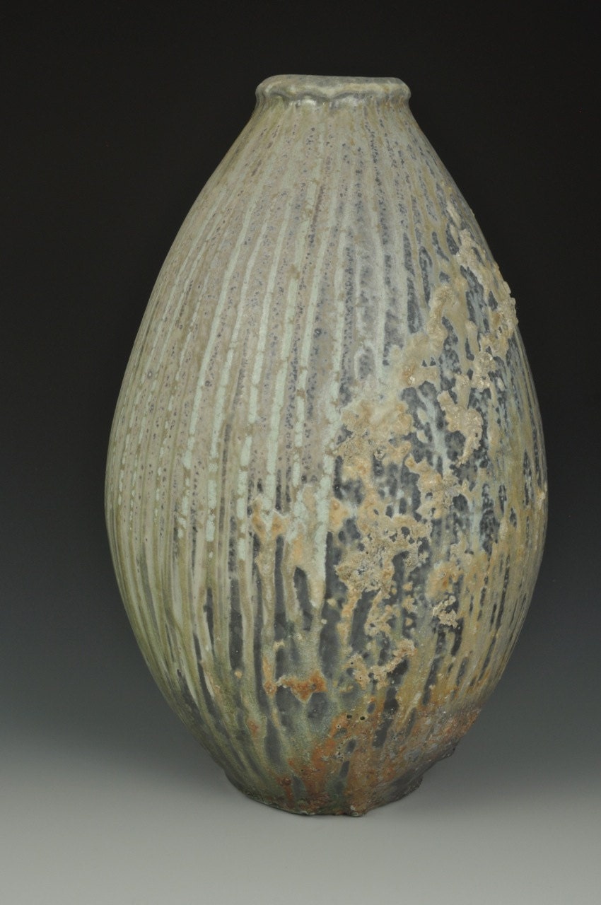 Anagama Wood Fired Large Firebox Vase
