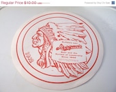 On Sale Vintage Tray Liner, 1964 Iroquois Beer and Ale Tray Liner