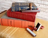 Vintage Document Letters Box Industrial Storage Office Supply Scandore Paper Box