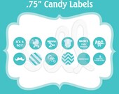 PRINTALBLE PDF Baby Boy Shower Theme Custom Candy Labels Il_170x135