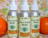 Tangerine Sage Room Spray Mist - Green Daffodil - VEGAN - 4oz.