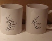 I love you mug