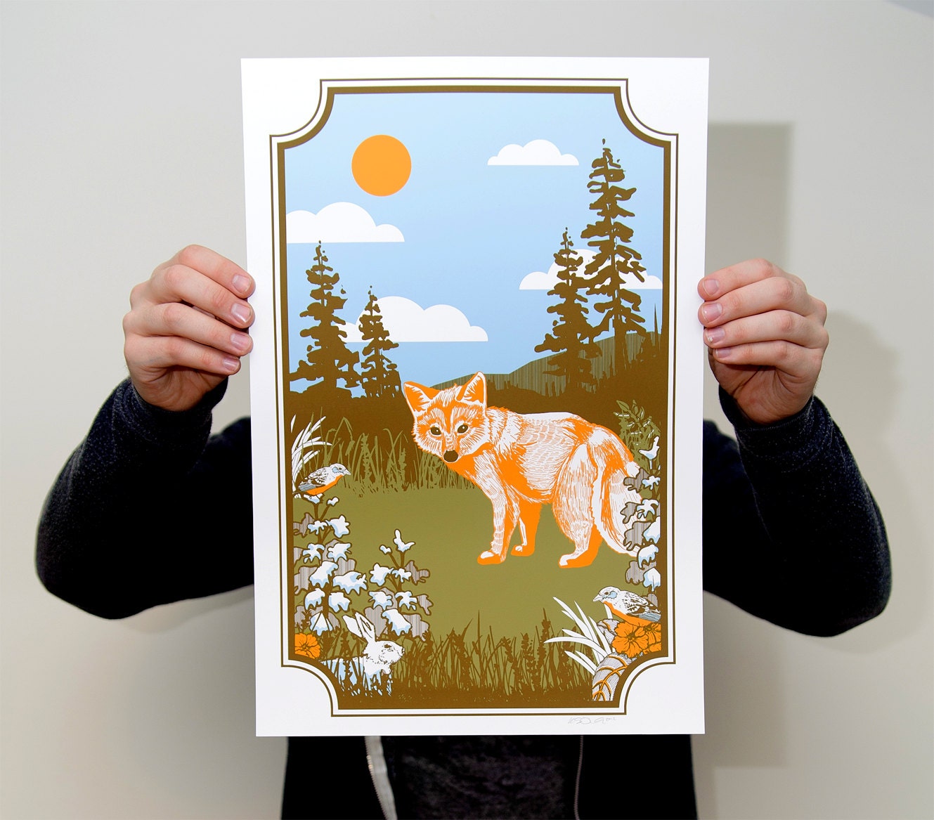 SALE The Big Thaw - 13"-19" Giclée Print