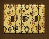 Oh So Seveneties Triple Switchplate cover