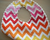 ann kelle chevron bib - FREE SHIPPING