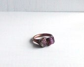 Tourmaline Ring Gemstone Ring Birthstone Ring Cocktail Ring October Stone Ring Watermelon Gem Stone Artisan Handmade