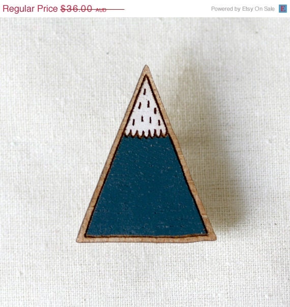CLEARANCE SALE Mountain Brooch