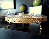 Mid Century Mod Lazy Susan Relish Platter
