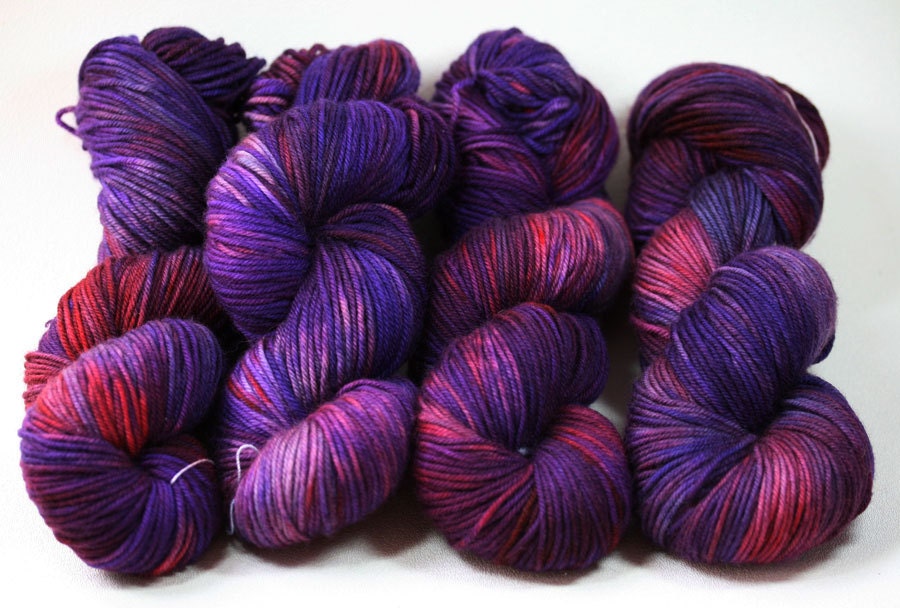 Hawthorn - Taliesin DK yarn - hand dyed merino cashmere MCN - 100g