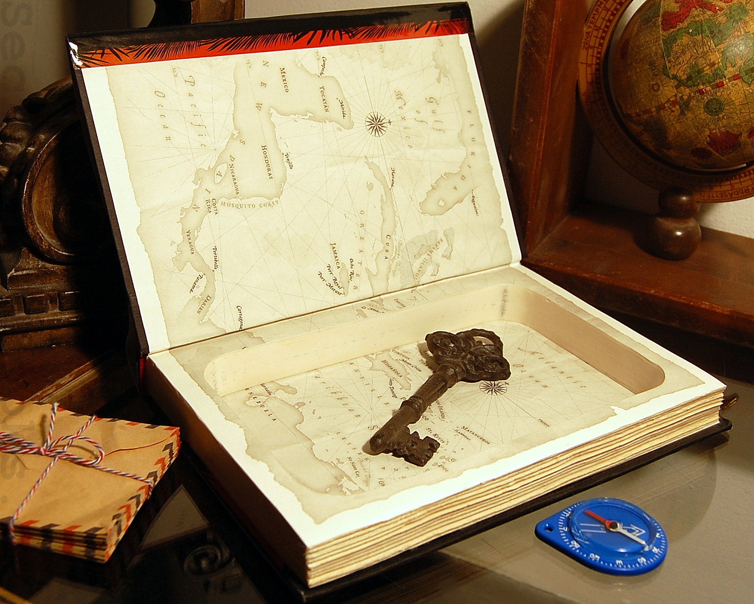 Hollow Book Safe (PIRATE LATITUDES)