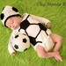Soccer Ball Onesie Outfit