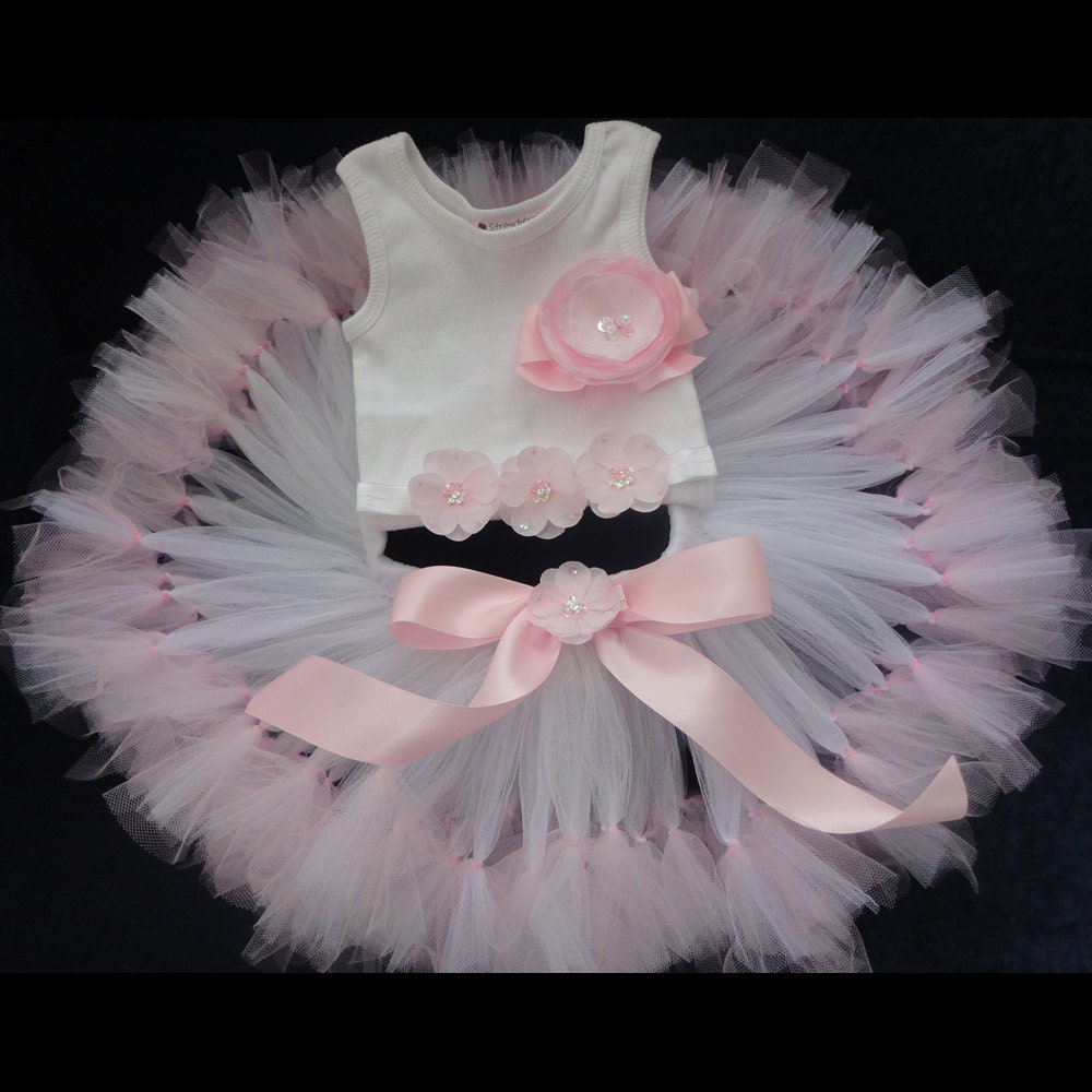Sweet Pink Birthday Tutu Set