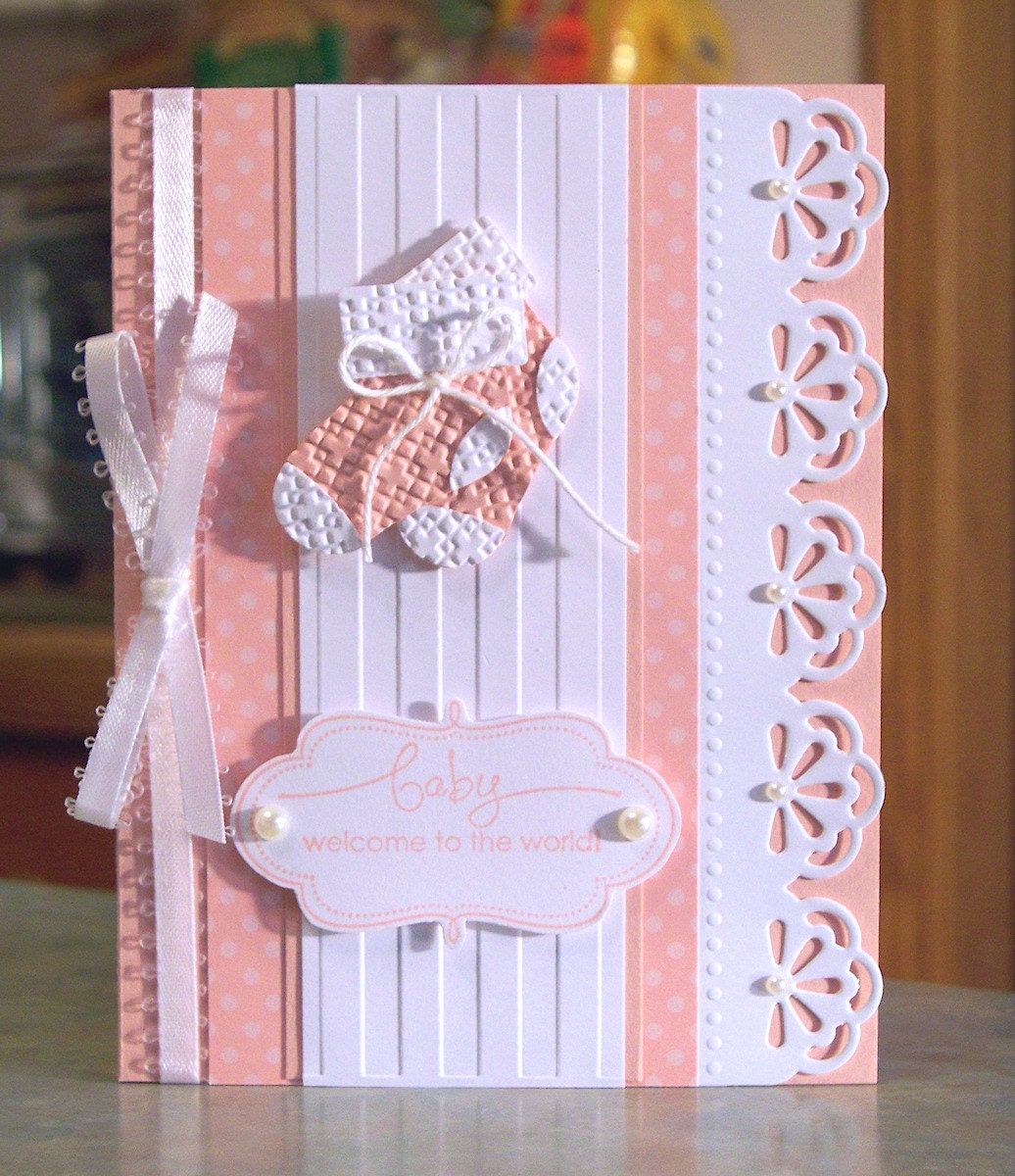 New Baby Boy or Girl Congratulations Card - Stampin Up A Word for You