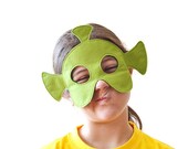 Martian Felt Children Mask, Alien Kids Carnival Dress up Costume Accessory, Pretend Play Toy for Girls and Toddlers