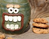 Cookie Jars. Fun Green Cookie Monster